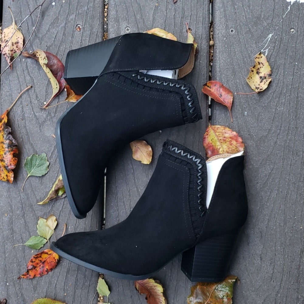 Black Suede Fall Boots